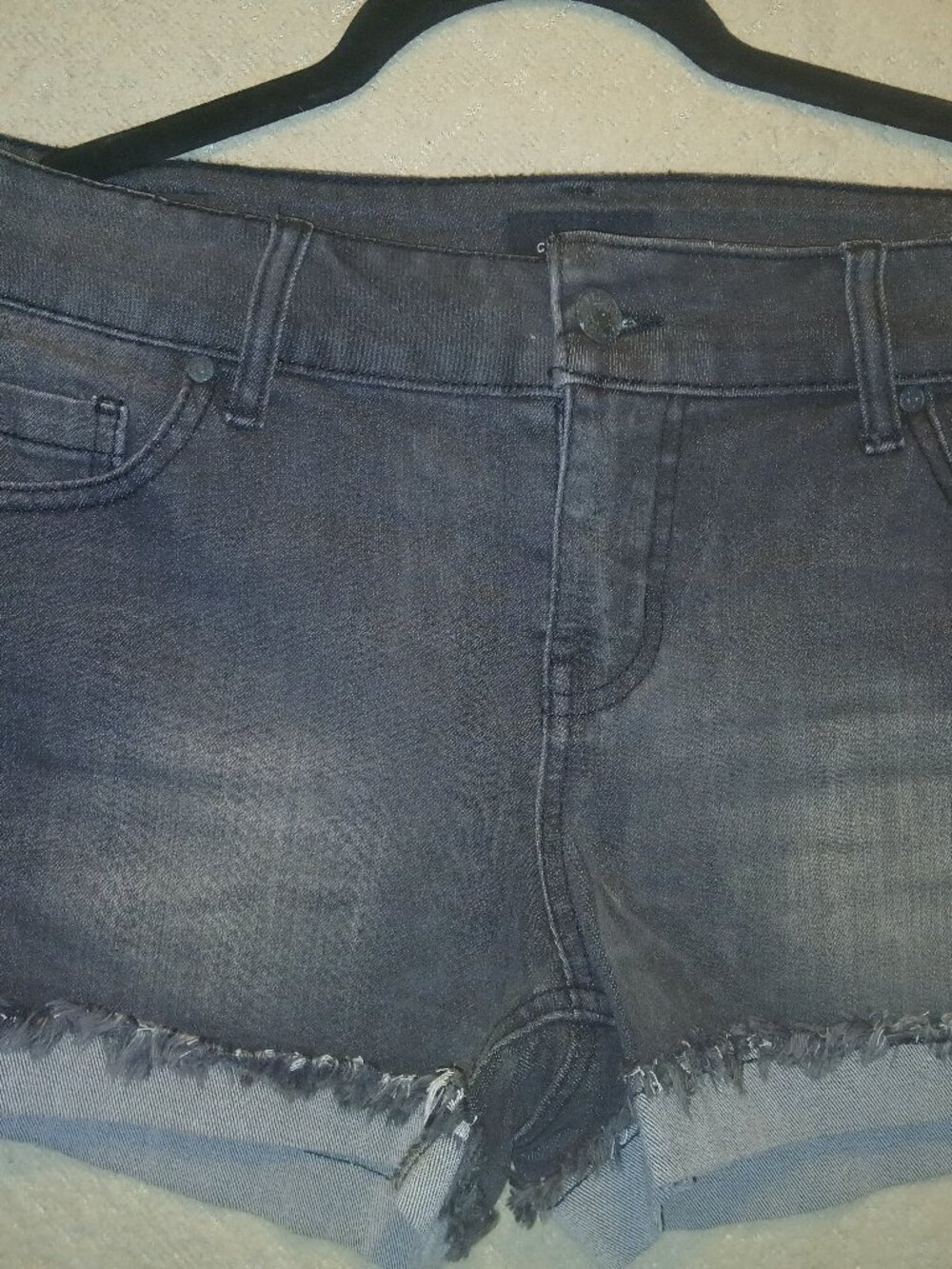 Black/grey shorts